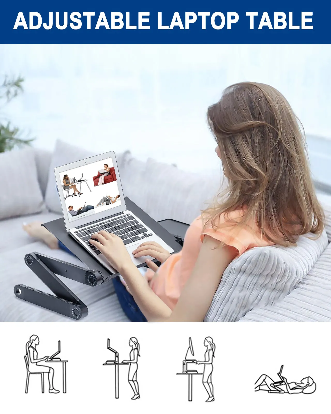 Portable Ergonomic Laptop Stand