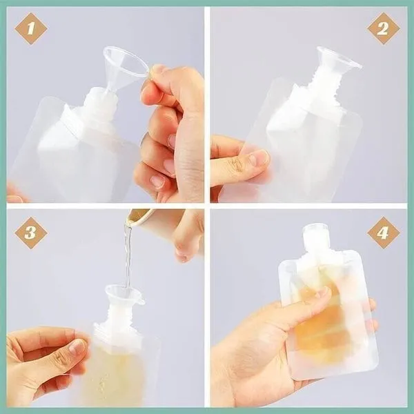 Portable Travel Fluid Makeup Packing Bag - Last day 70% OFF