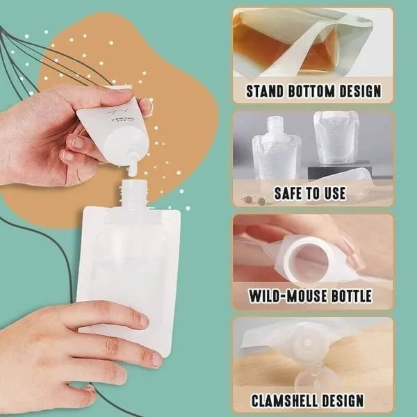 Portable Travel Fluid Makeup Packing Bag - Last day 70% OFF