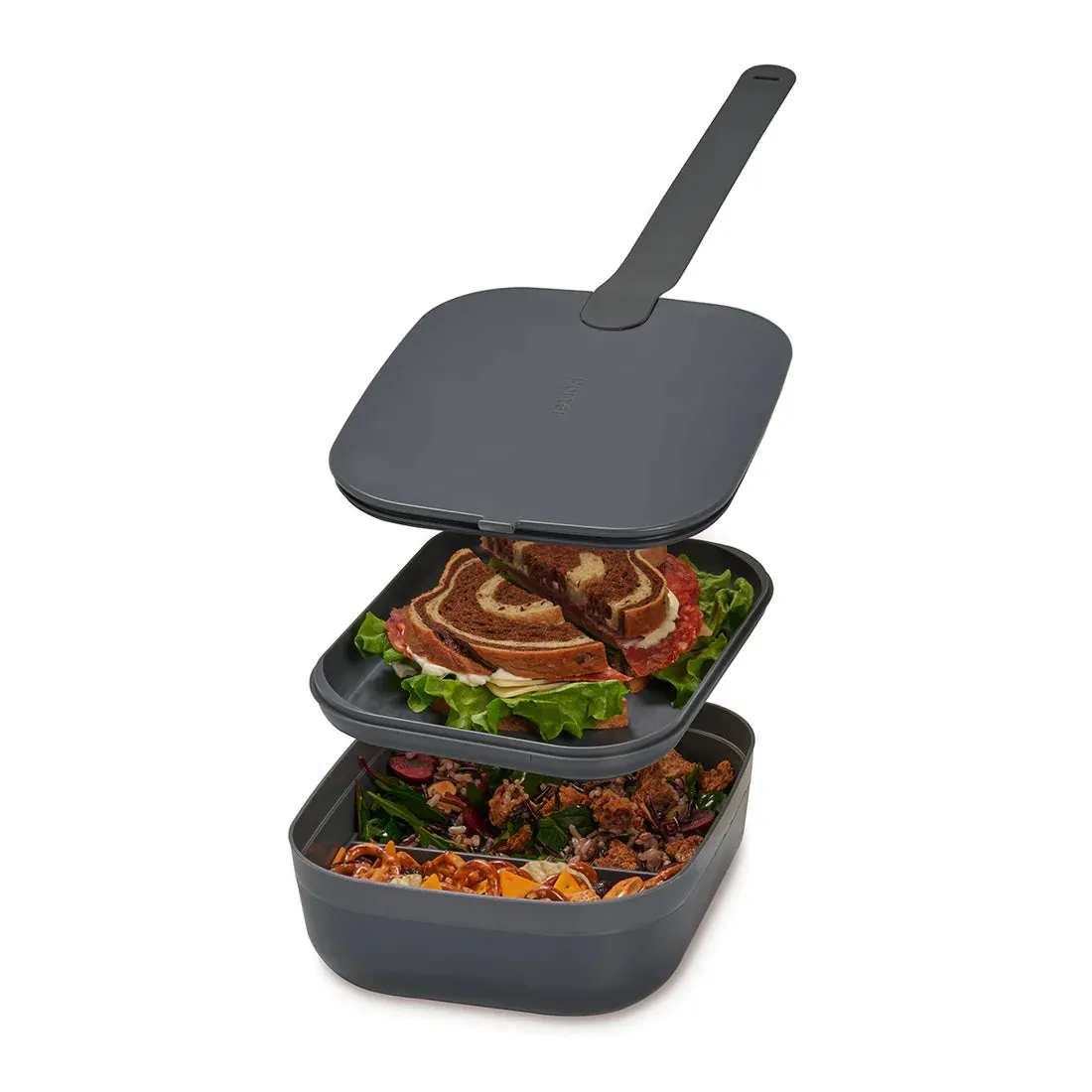 Porter Lunch Box - Charcoal