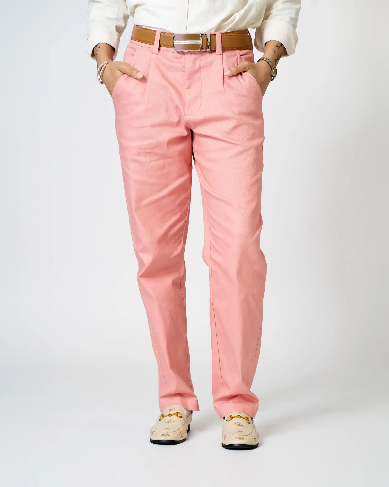 Powder Pink Trouser