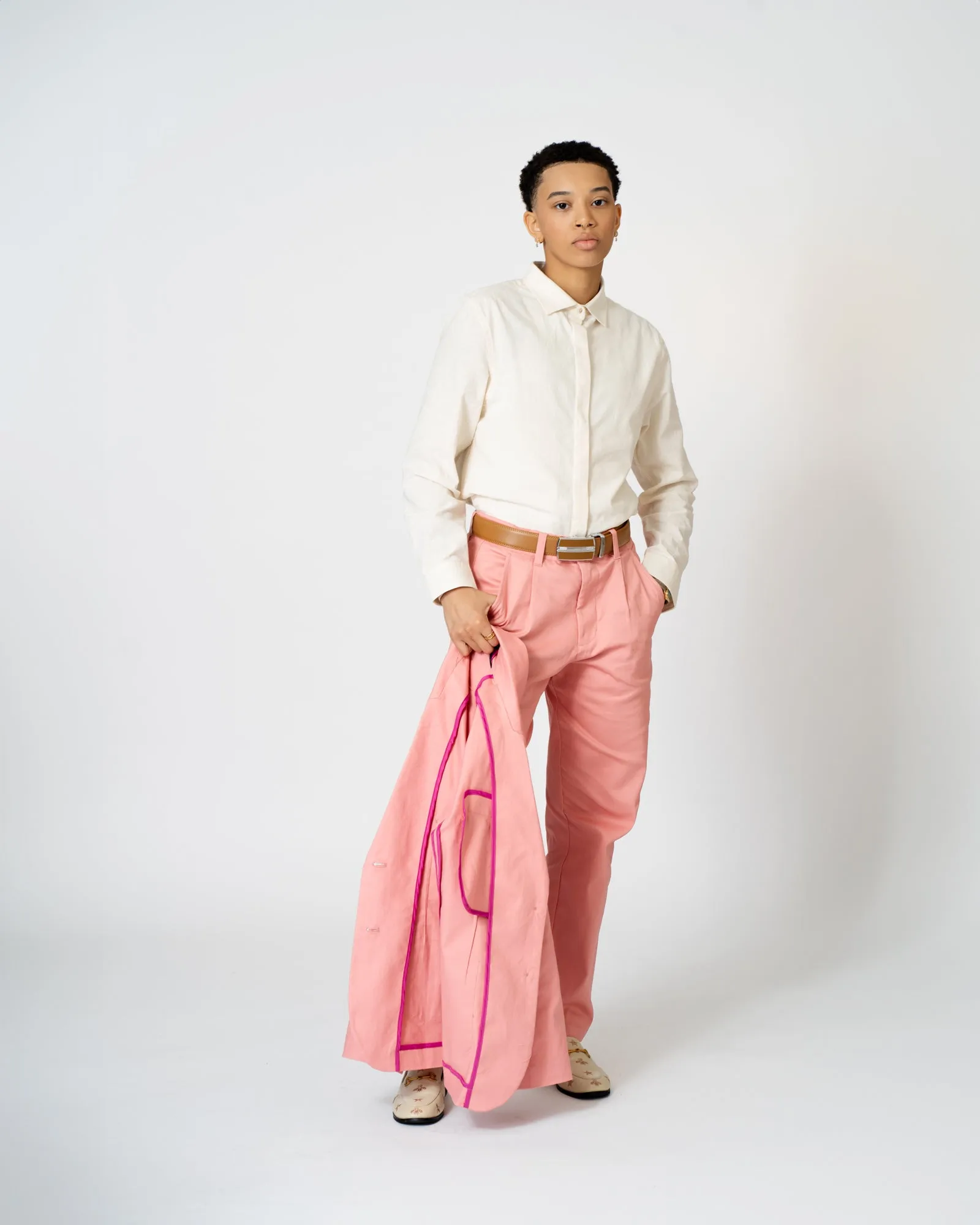 Powder Pink Trouser