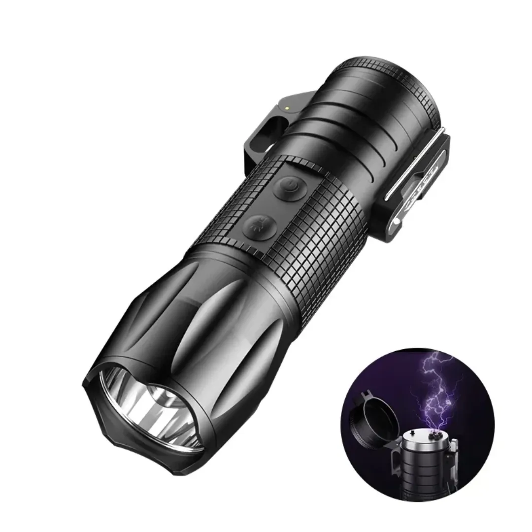 PrepPro 3-in-1 Tactical Arc Lighter Flashlight