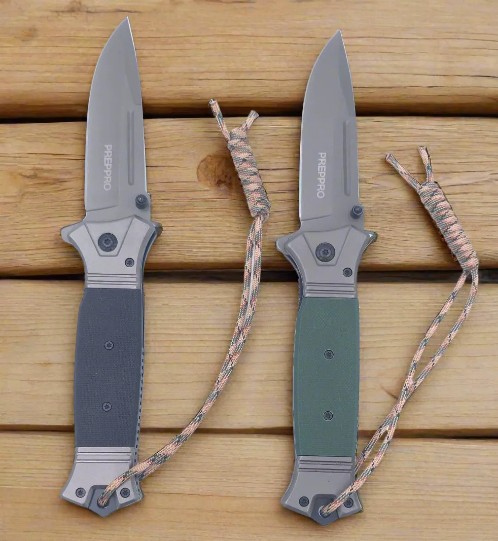 PrepPro Viper 2 Folding Pocket Knife – Compact, Versatile & Ready for Action