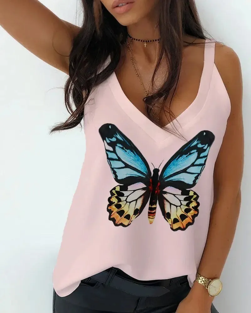 Print Camisole Halter
