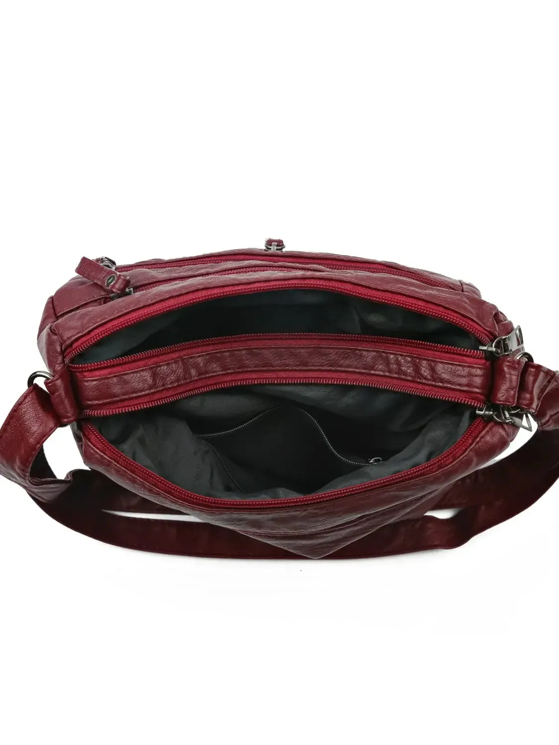 'Remi' Leather Vintage Style Shoulder Bag