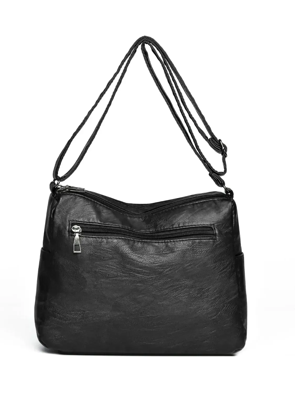 'Remi' Leather Vintage Style Shoulder Bag