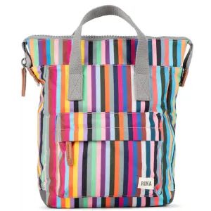 Roka Bantry B Recycled Canvas (Small) Multi Stripe Bag