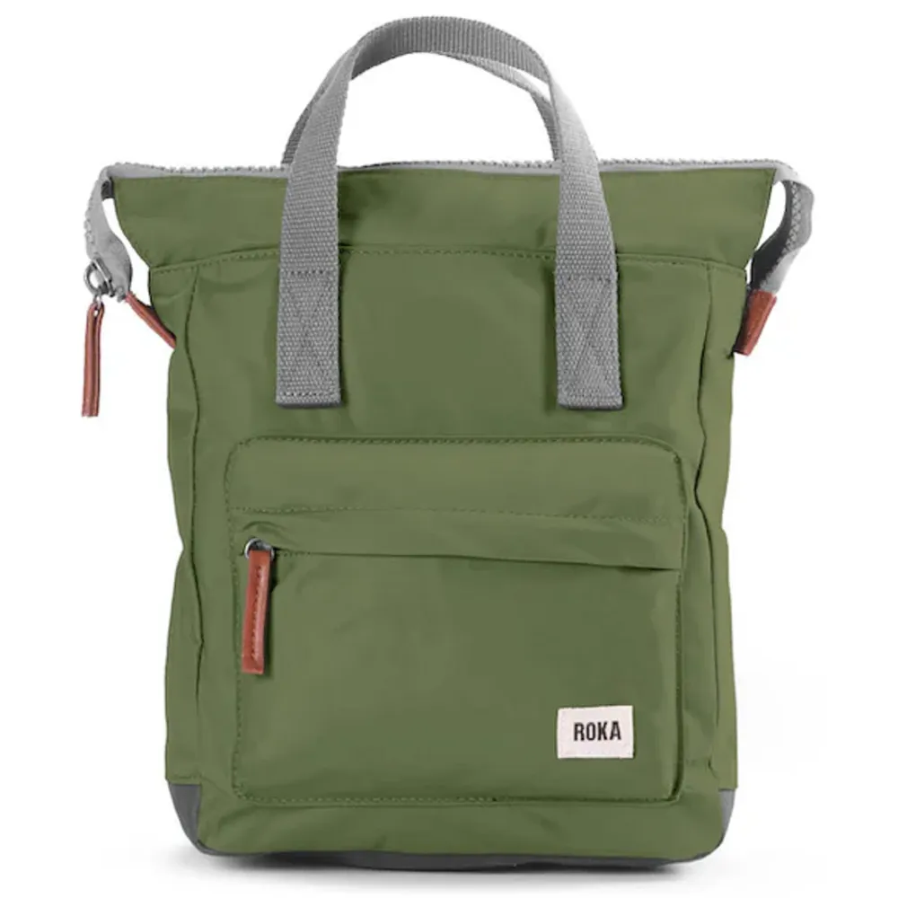 Roka Bantry B Recycled Nylon (Small) Avocado Bag