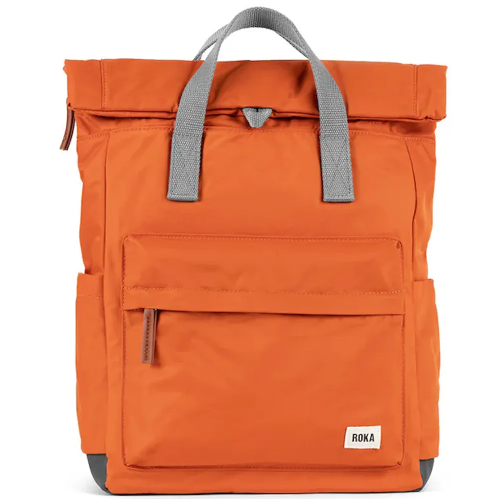 Roka Canfield B Recycled Nylon (Medium) Burnt Orange Bag