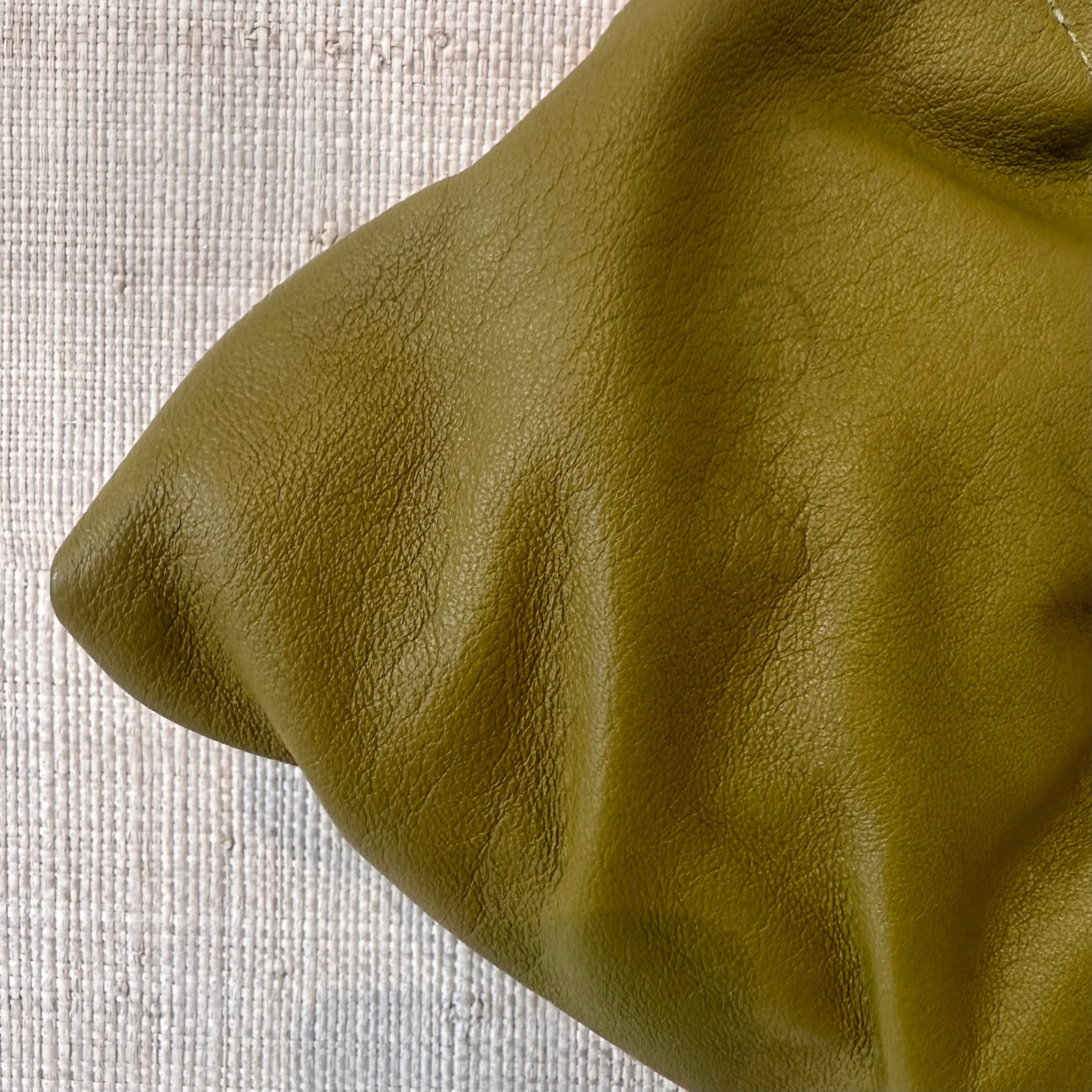 Ruched Shoulder Bag Winter Moss