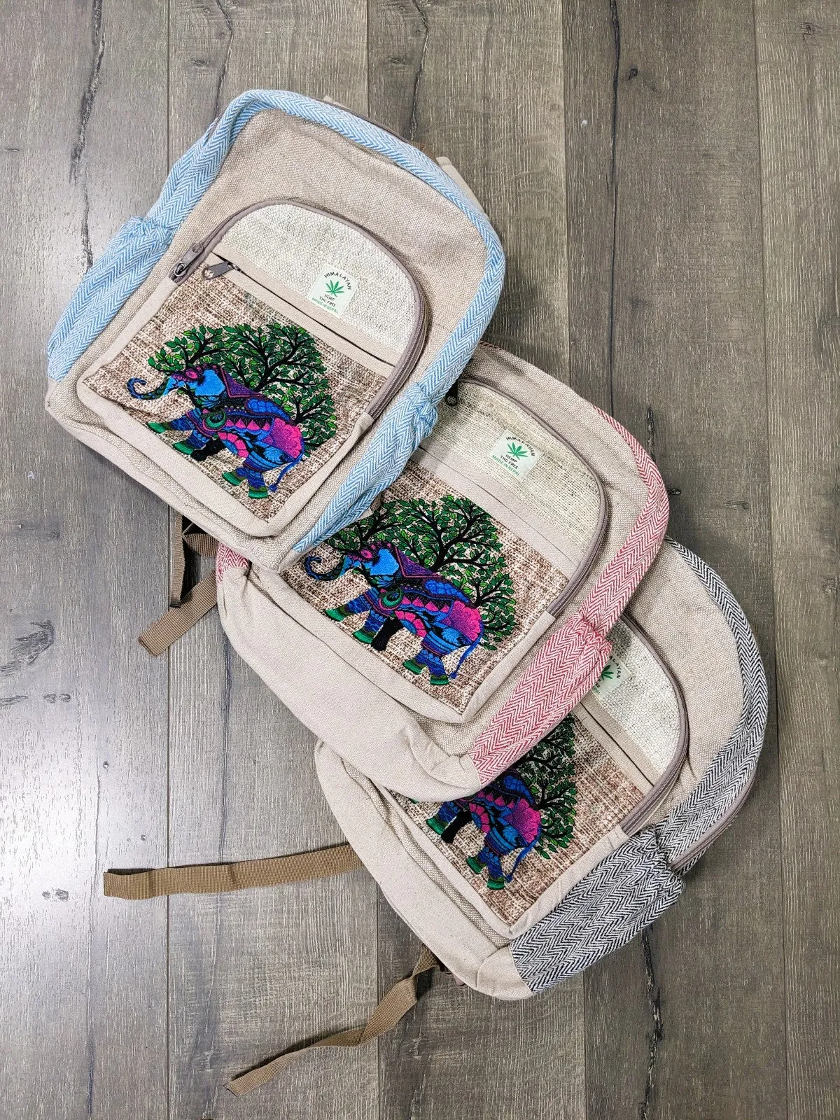 Rucksack Elephant Screen Print