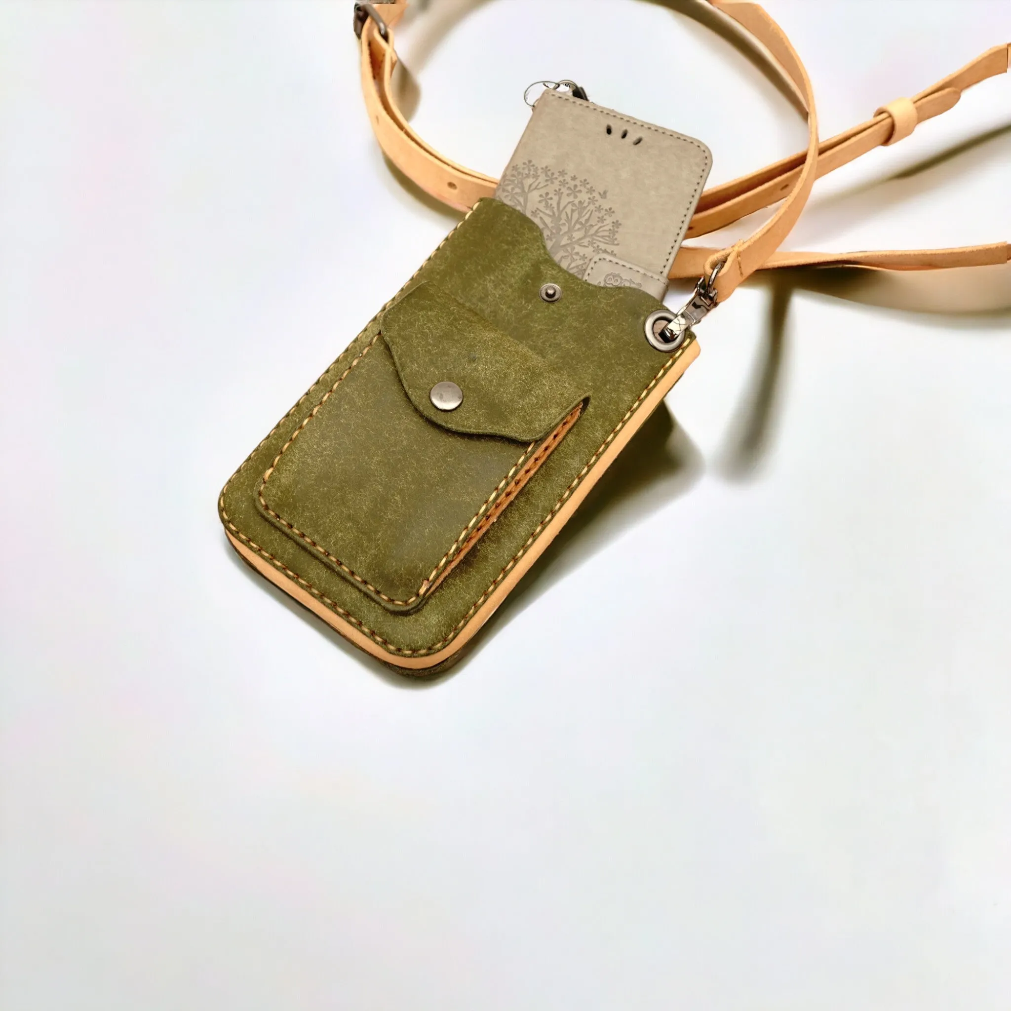 S Handmade Leather Crossbody Bag