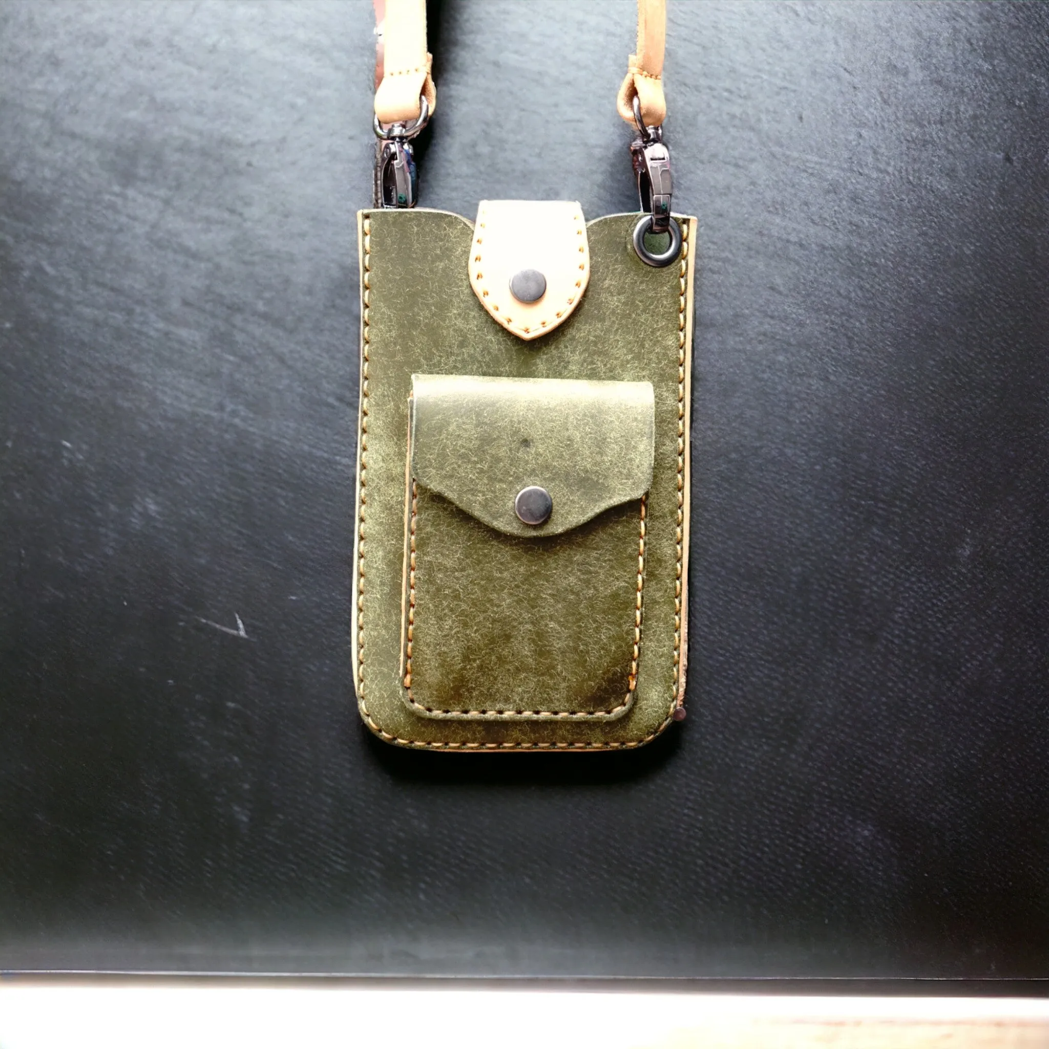 S Handmade Leather Crossbody Bag