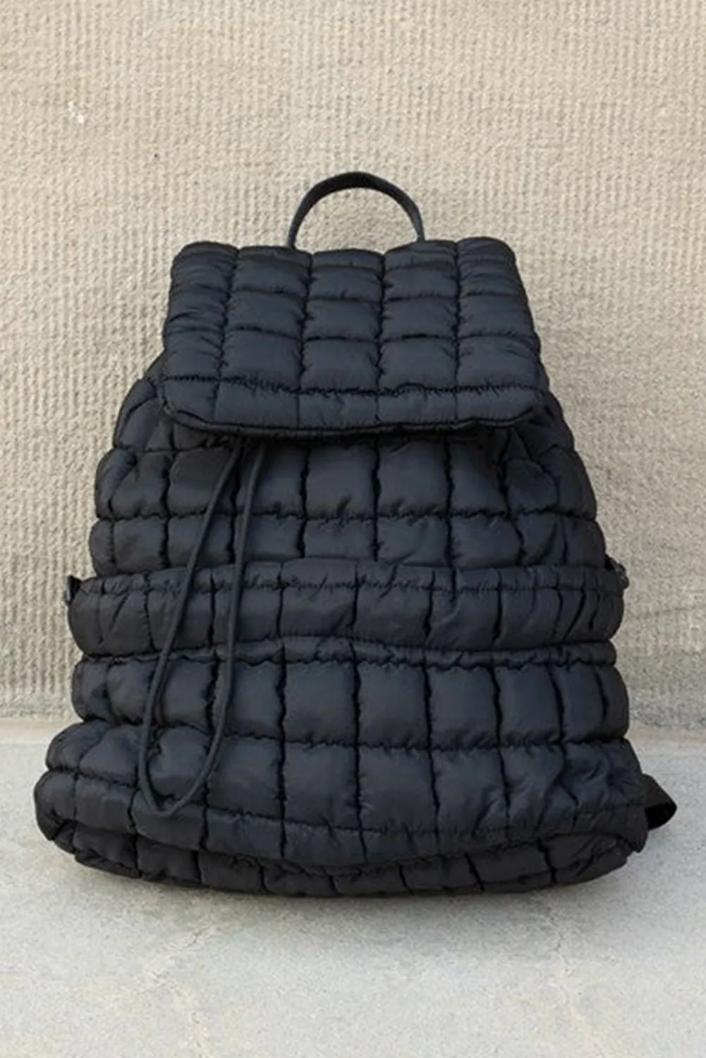 Sallie, Quilted Puffer Backpack
