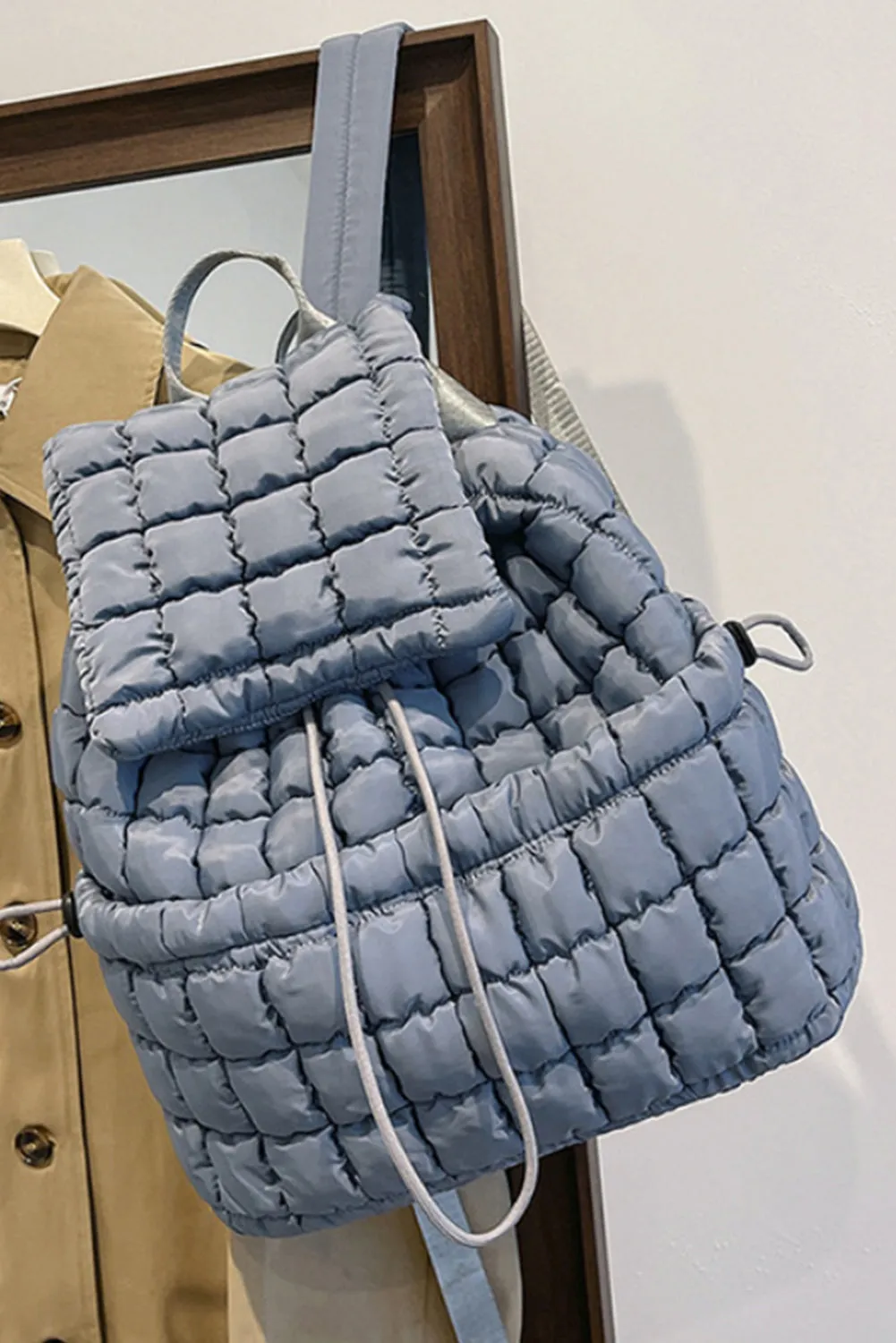 Sallie, Quilted Puffer Backpack