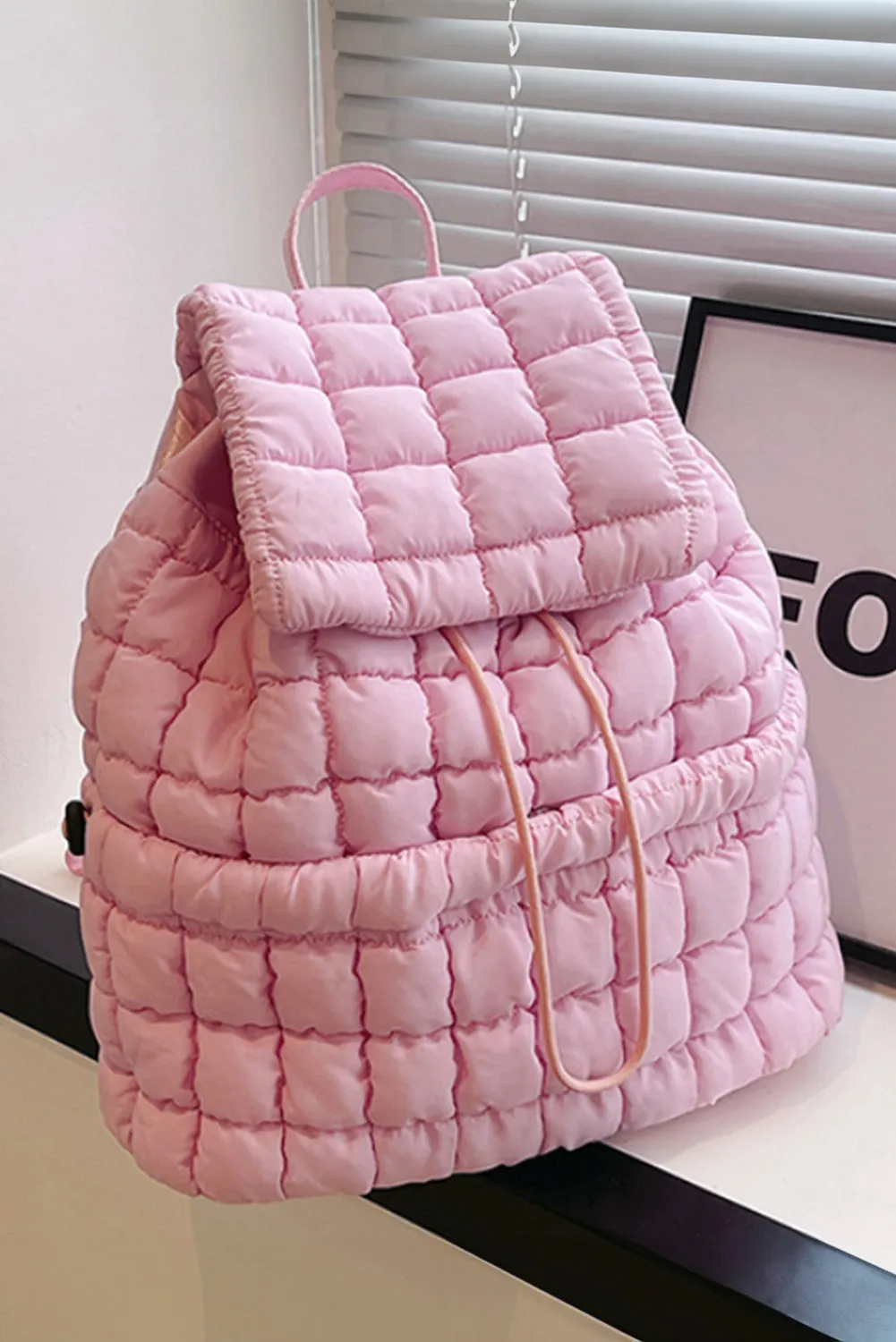Sallie, Quilted Puffer Backpack