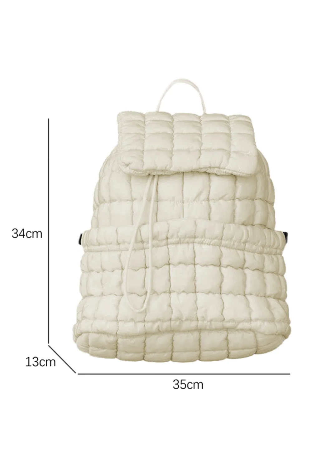 Sallie, Quilted Puffer Backpack