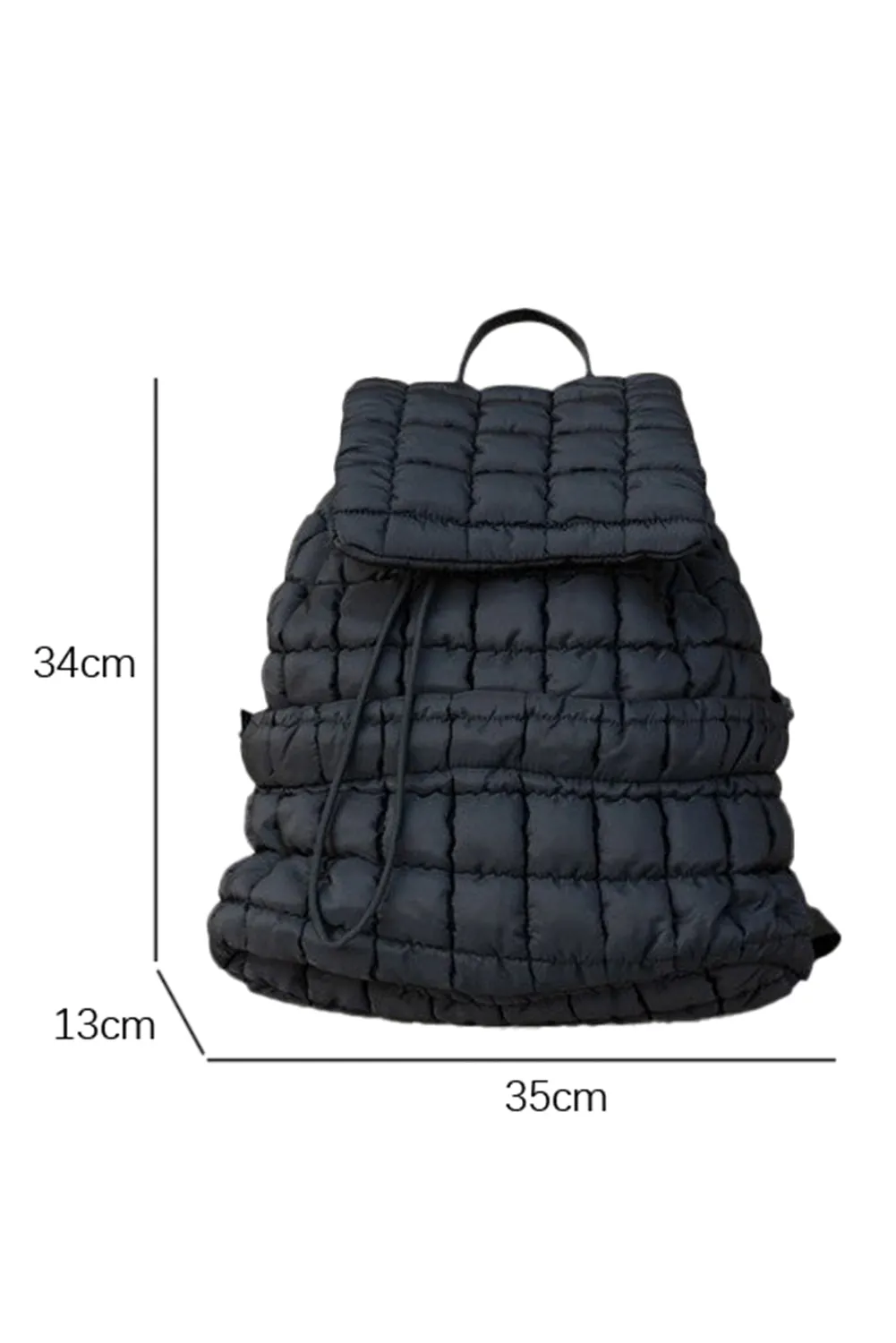 Sallie, Quilted Puffer Backpack