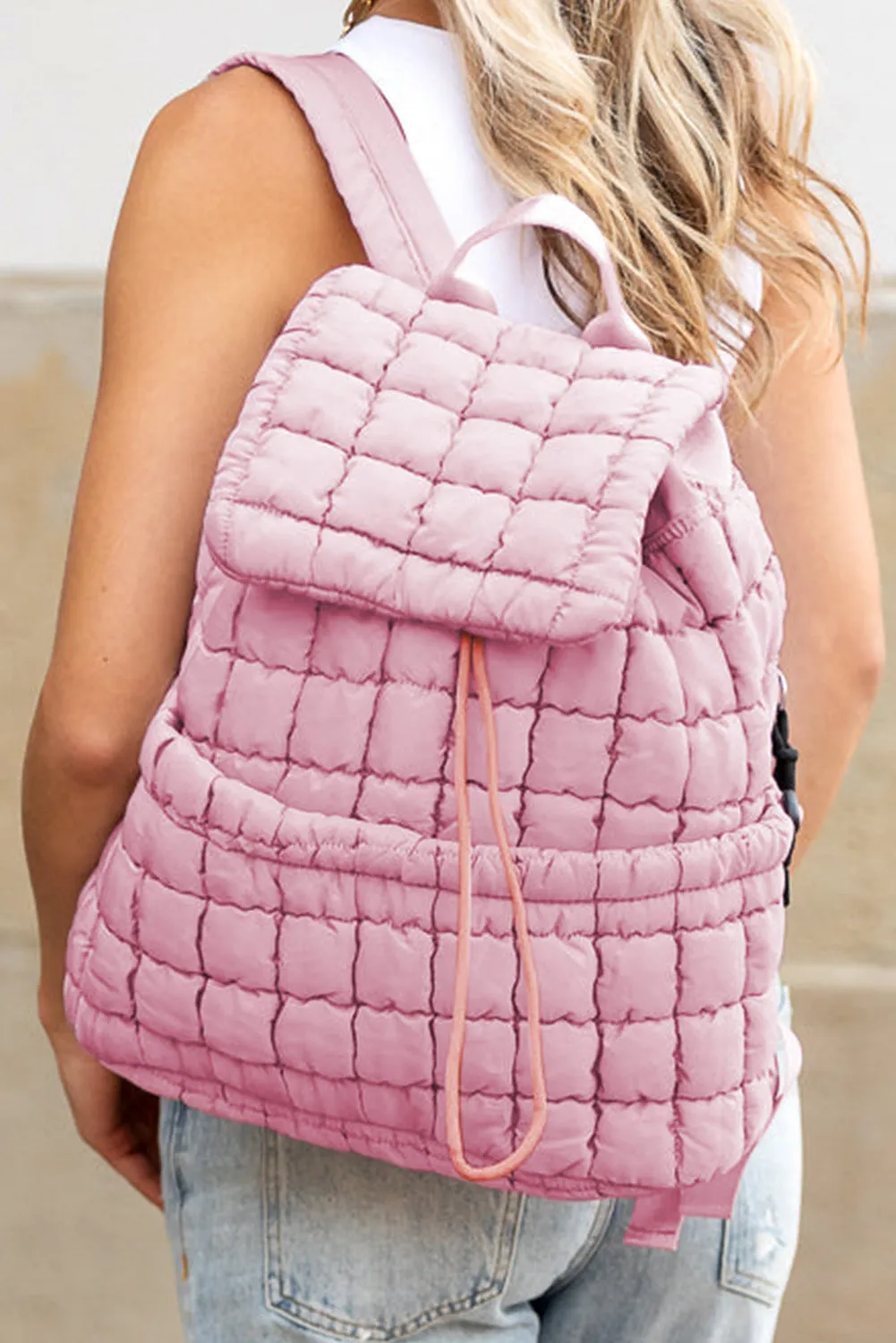 Sallie, Quilted Puffer Backpack