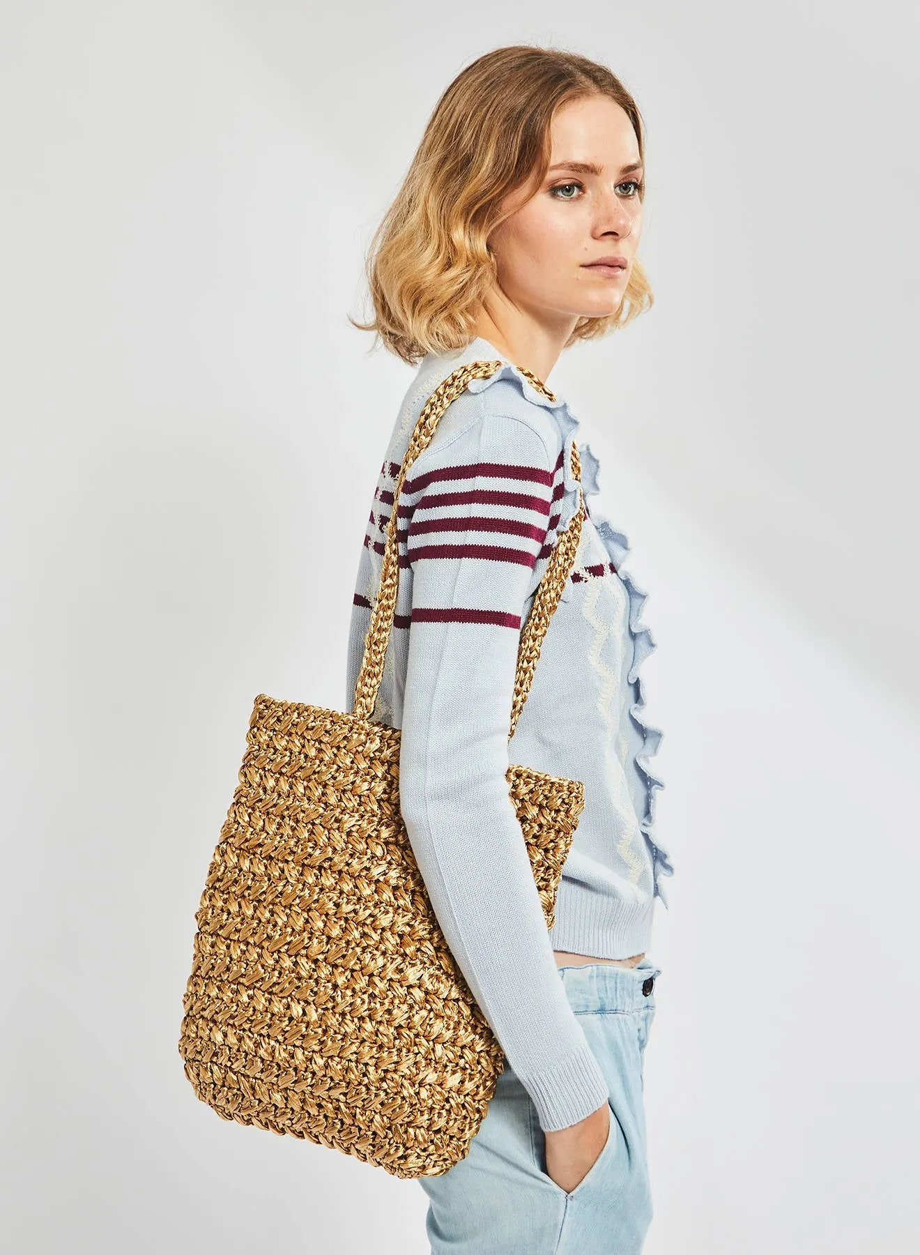Sioux Tote Bag - Gold