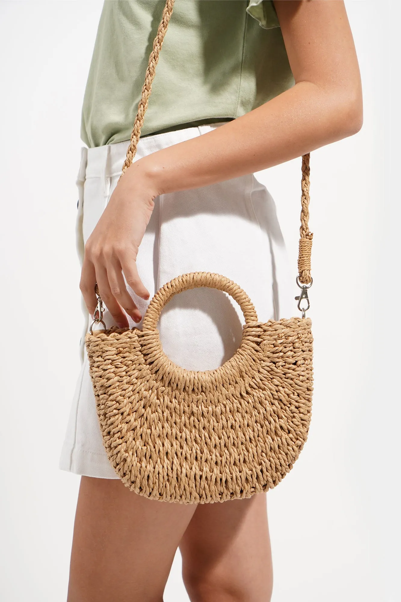 Sling Straw Bag