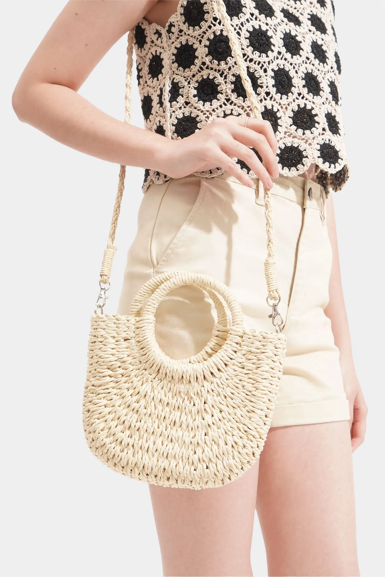 Sling Straw Bag
