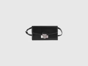 Solid Black Sling Bag