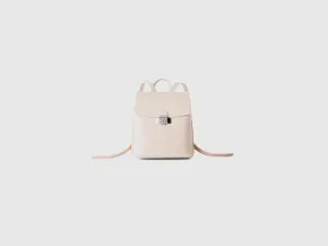 Solid Push Button Backpack