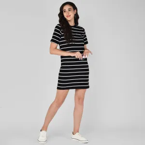 Striped Shift Dress