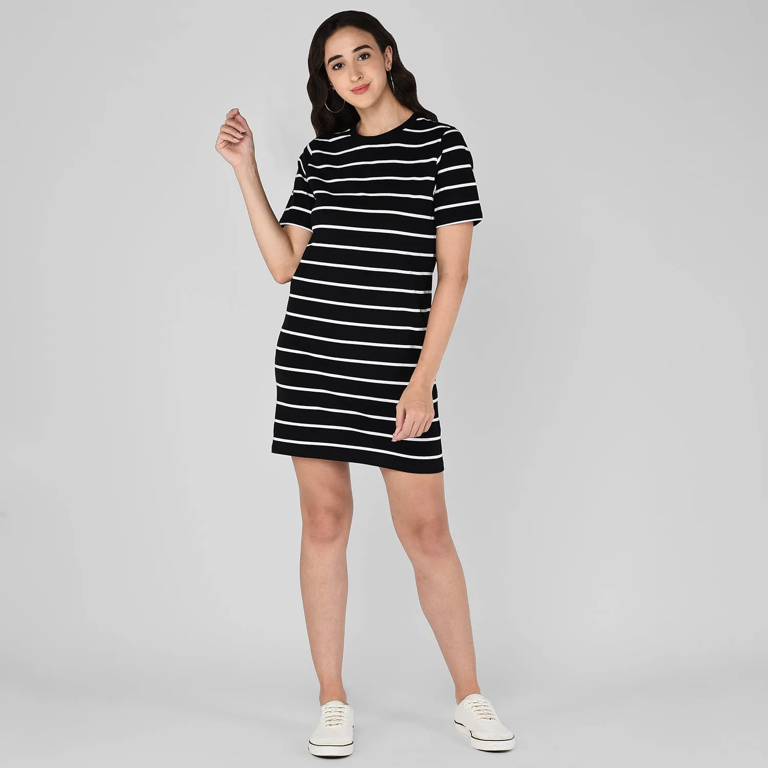 Striped Shift Dress