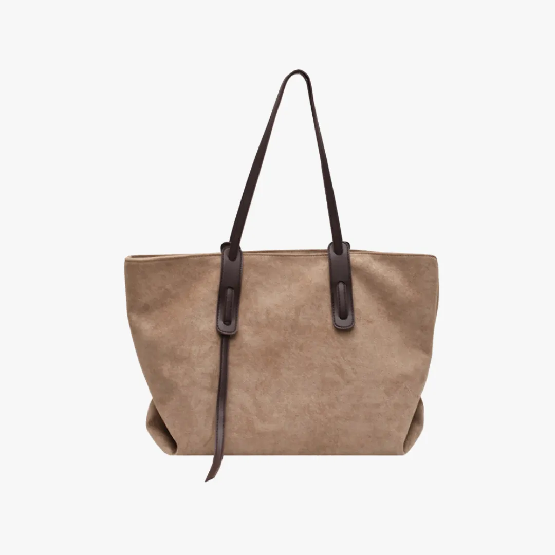 Suede Tote