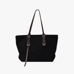 Suede Tote