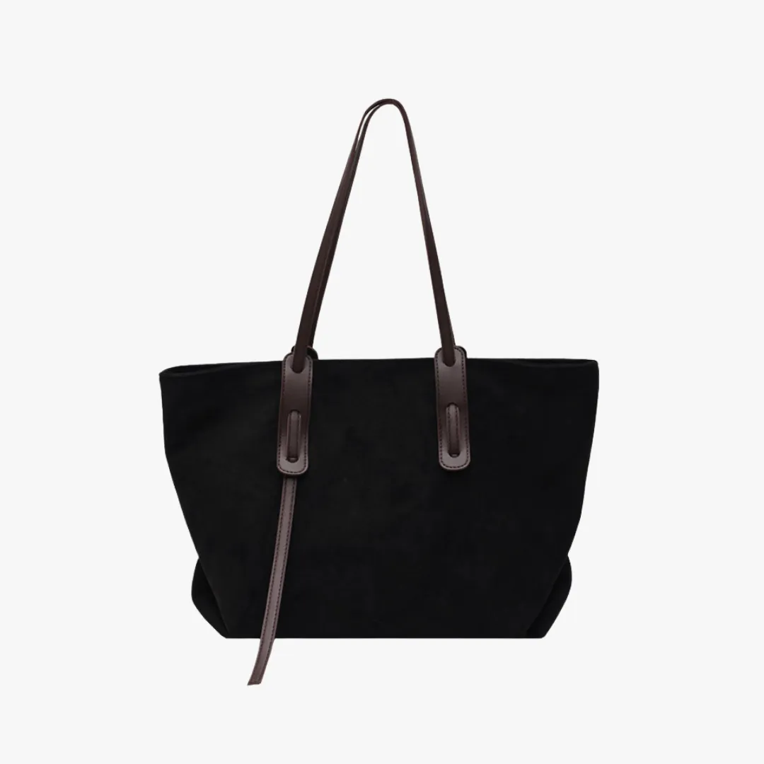 Suede Tote