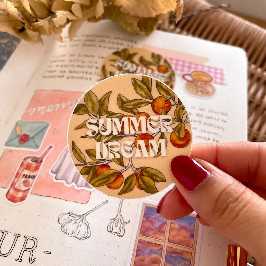 Summer Dream Vinyl Sticker