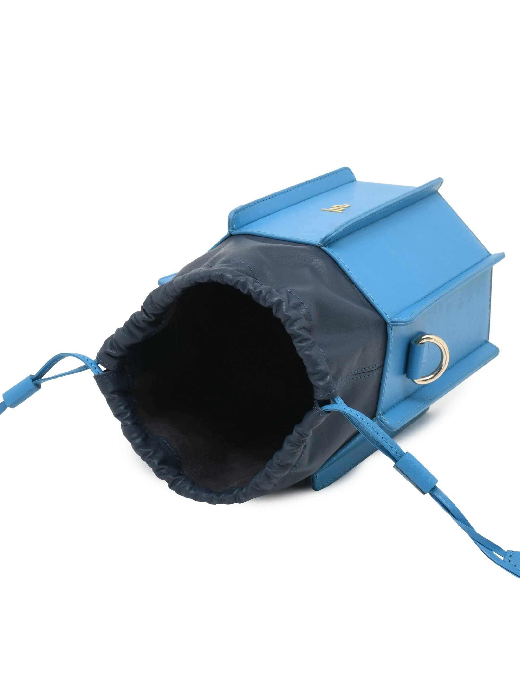 Sunlit Bucket Bag In Blue