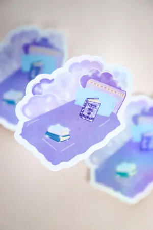 Taylor Swift Meet Me At Midnight Holographic Sticker
