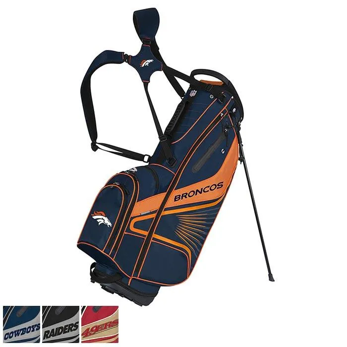 Team Effort NFL Gridiron III Stand Bag Oakland Raiders