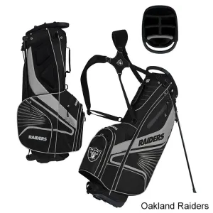 Team Effort NFL Gridiron III Stand Bag Oakland Raiders