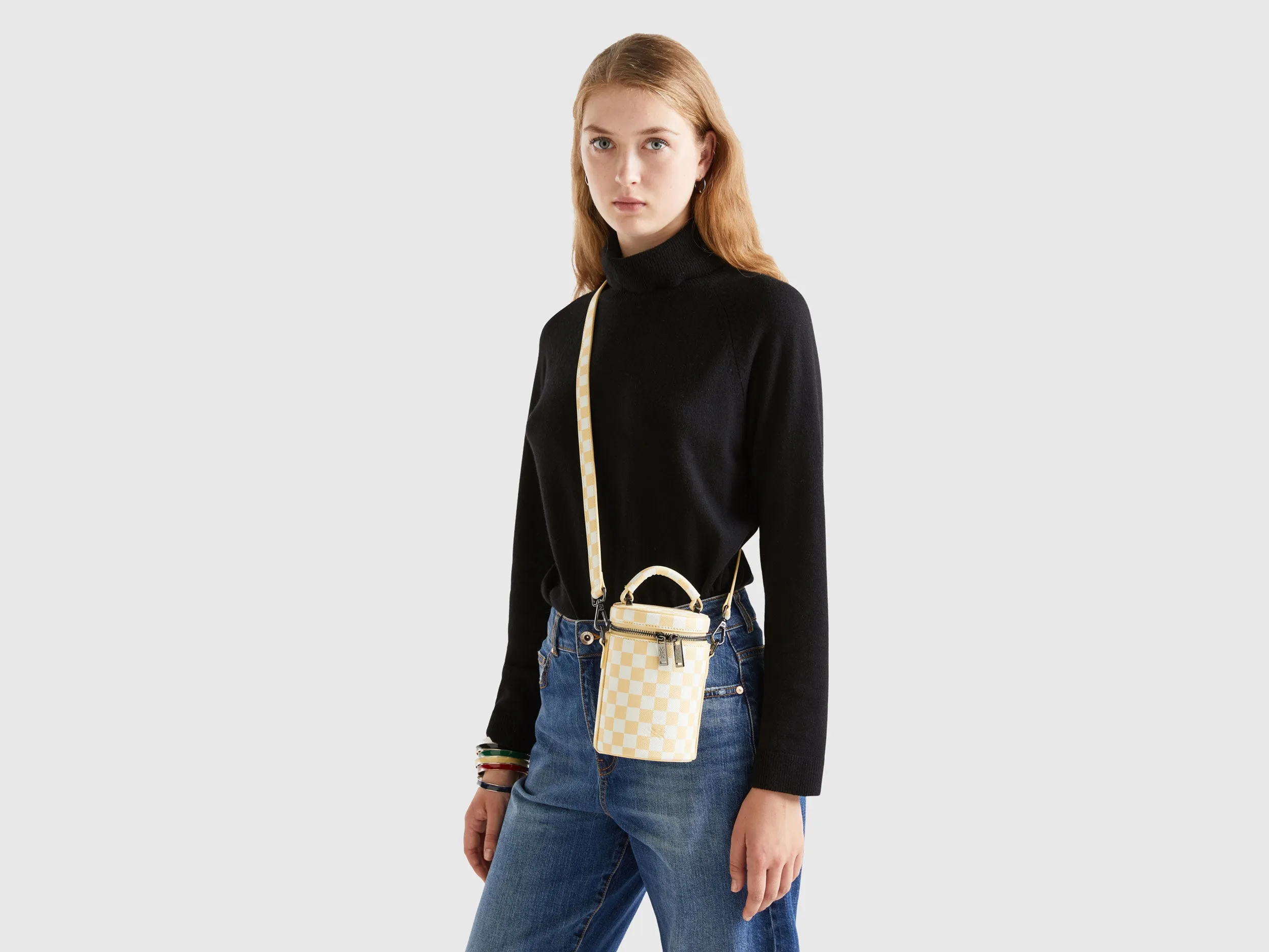 Textured Bucket Bag