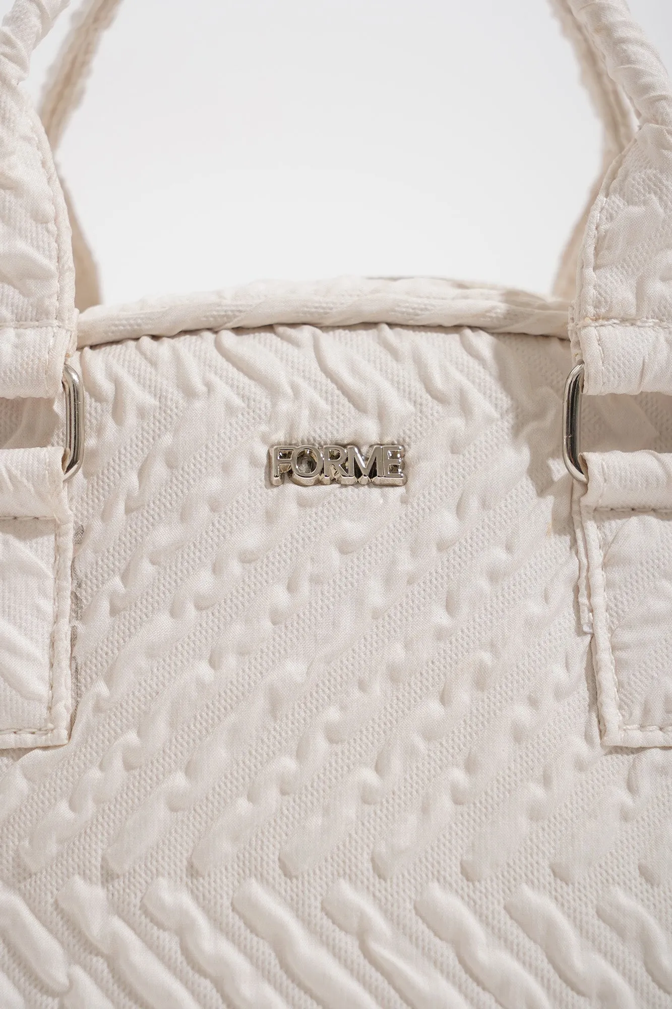 Textured Hobo Bag