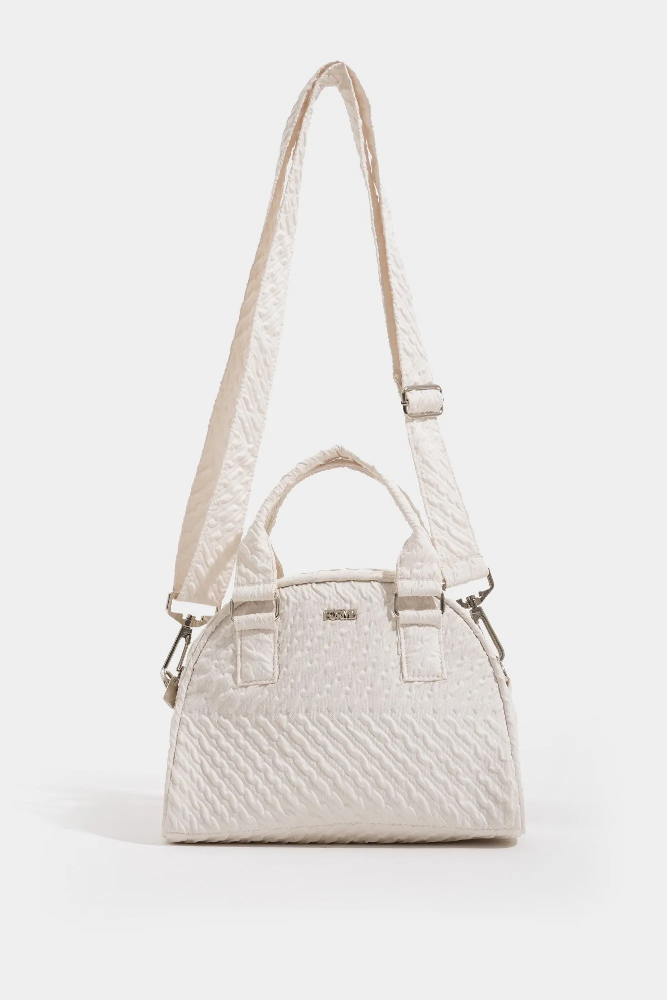 Textured Hobo Bag