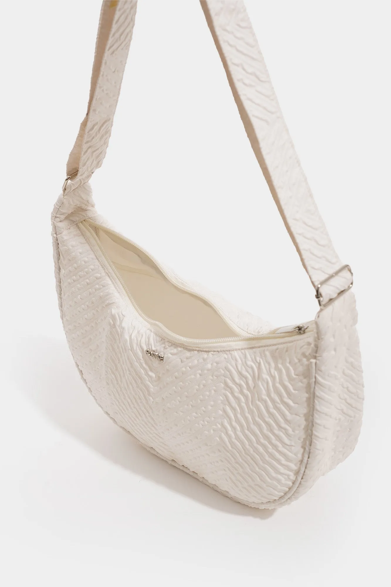 Textured Shoulder Bag
