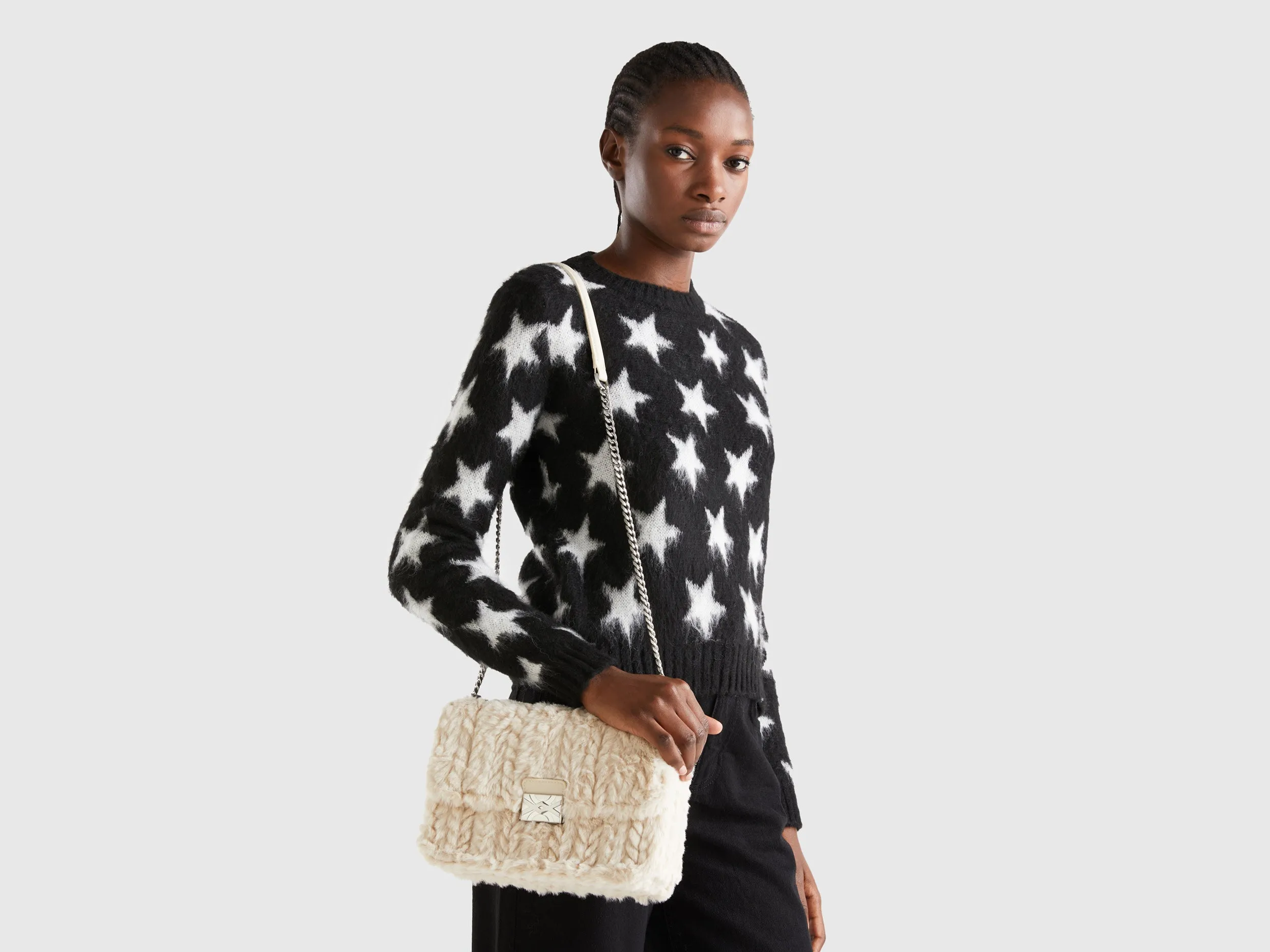 Textured Sling Bag