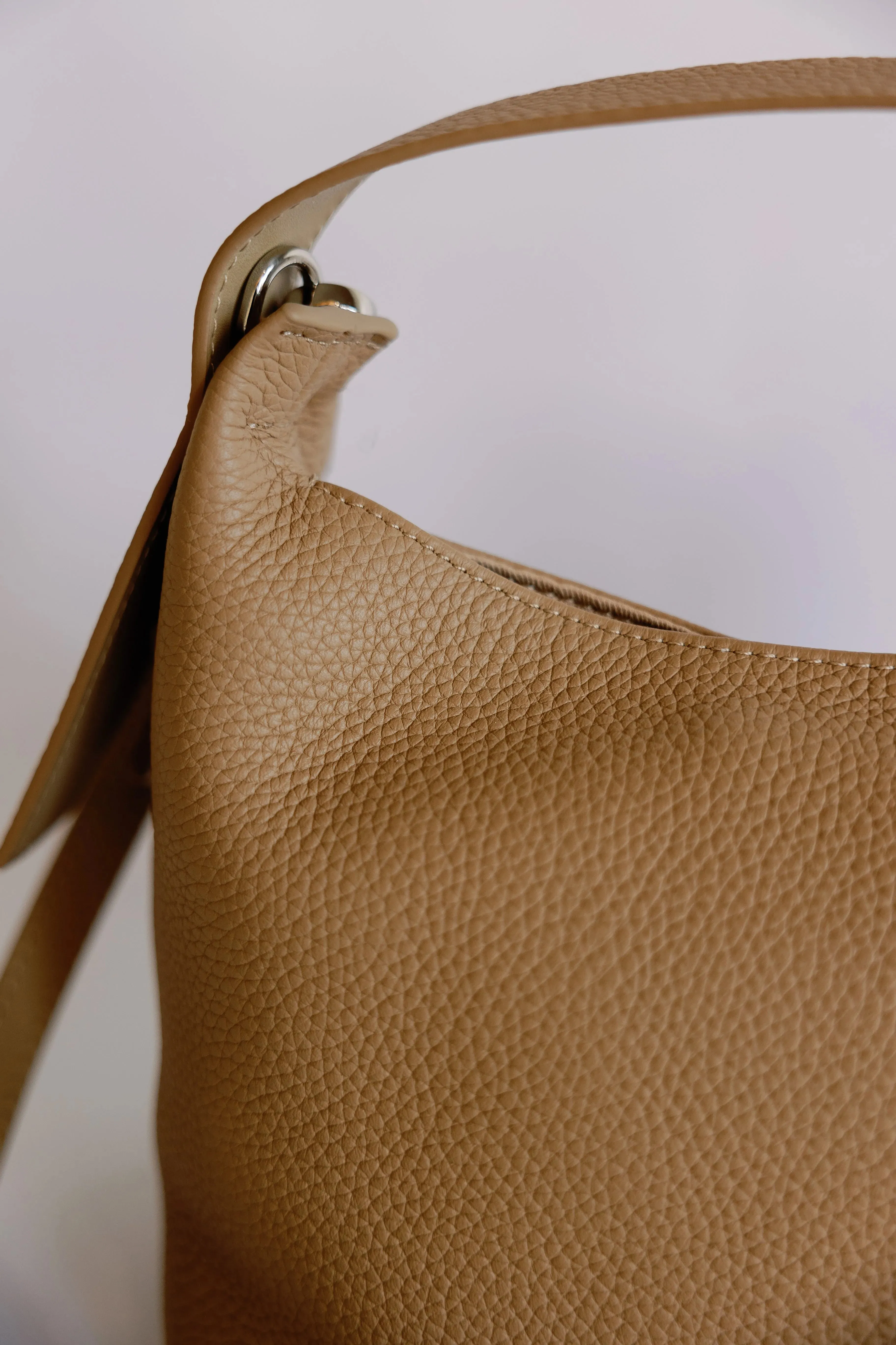 The Pebbled Leather Hobo