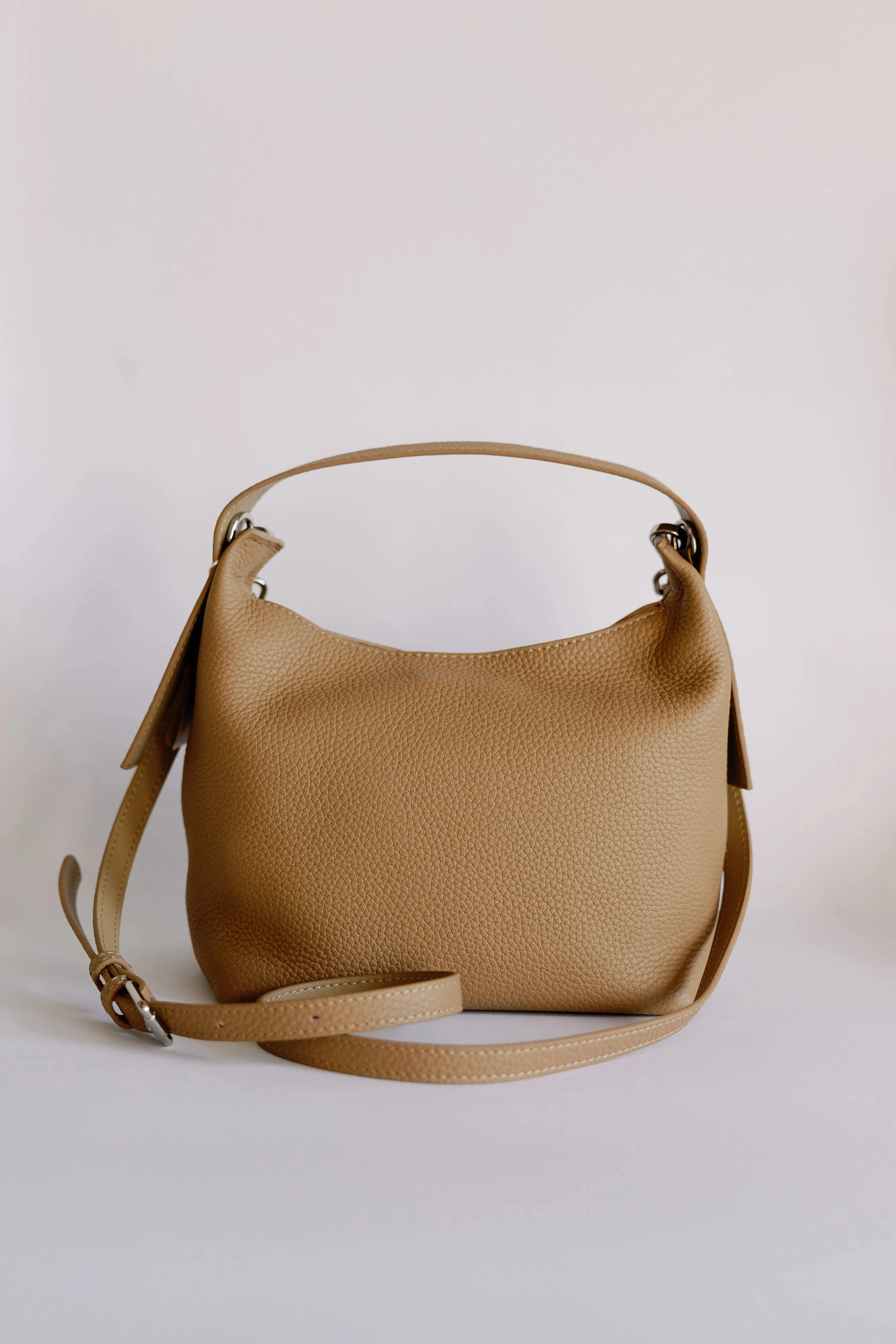 The Pebbled Leather Hobo