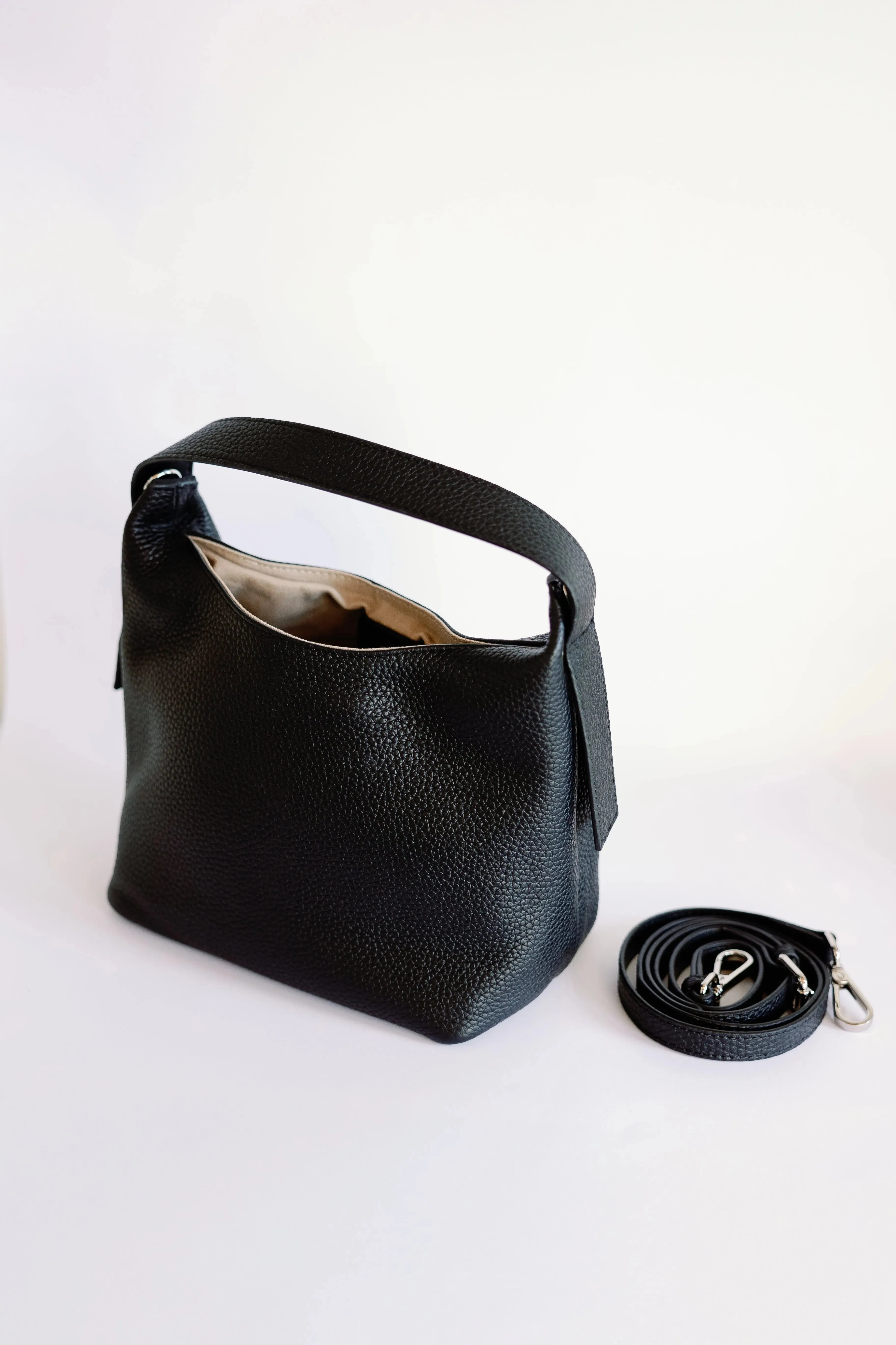 The Pebbled Leather Hobo