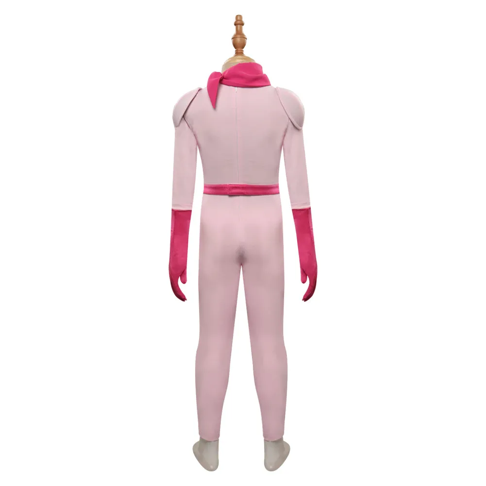 The Super Mario Bros. Movie-peach Kids Children Cosplay Costume Outfits Halloween Carnival Suit