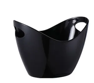 Thickened Plastic Transparent Ingot Ice Bucket Acrylic Champagne Bucket