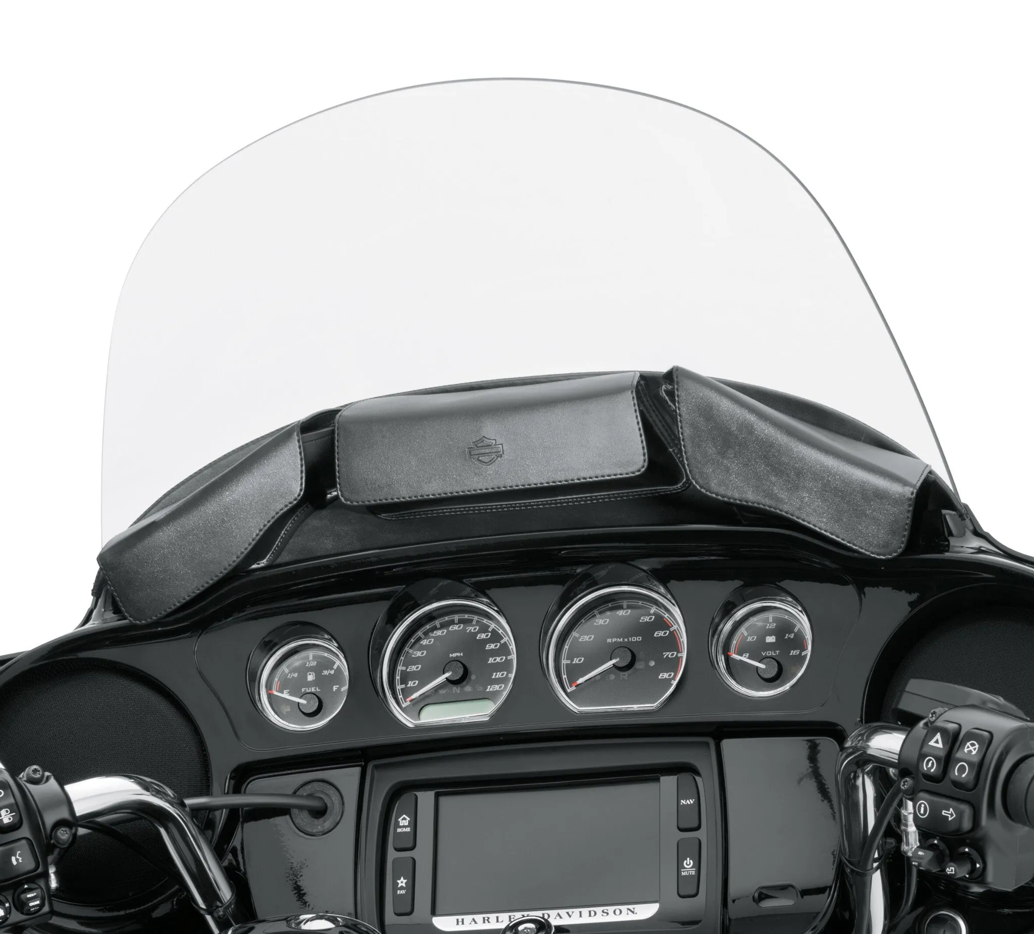 Three-Pocket Batwing Fairing Pouch - Black